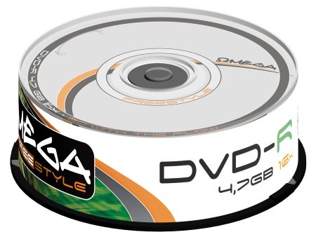 PT DVD-R 4.7GB 16x spindle 25/1, Omega Freestyle